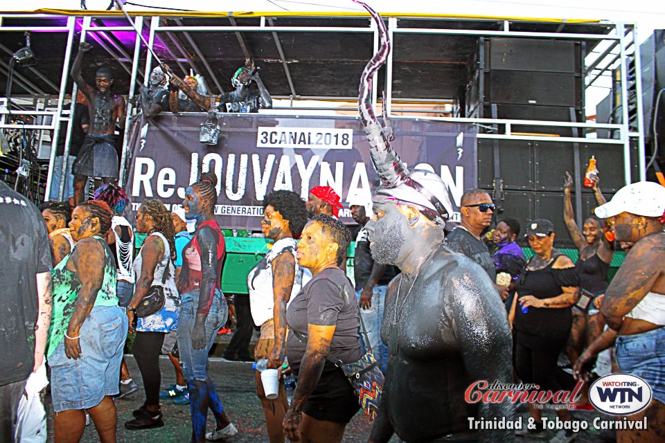 Trinidad and Tobago Carnival 2018. - Jouvert / Jouvay and ReJOUVAYNation with 3Canal