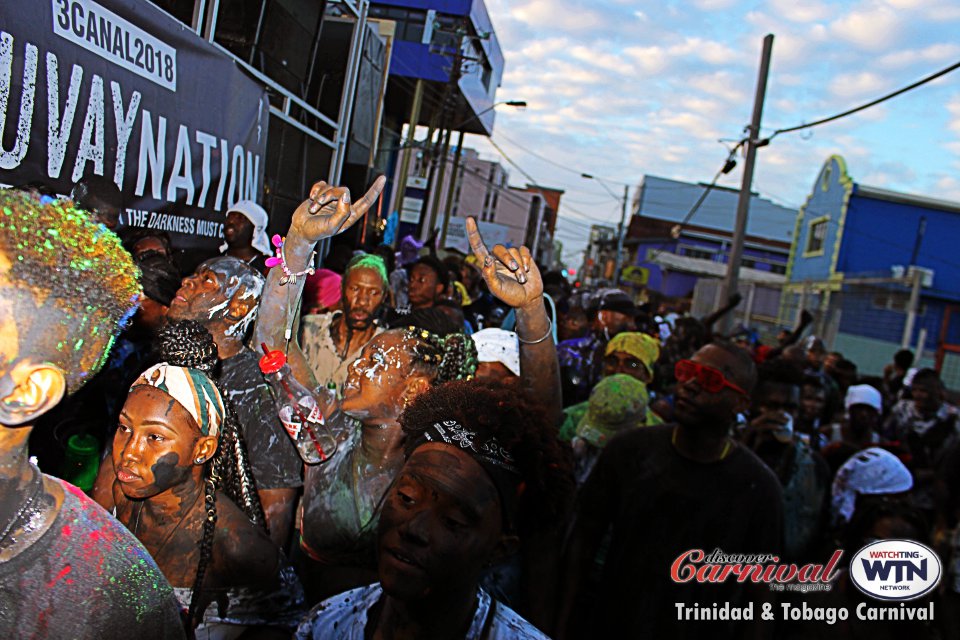 Trinidad and Tobago Carnival 2018. - Jouvert / Jouvay and ReJOUVAYNation with 3Canal