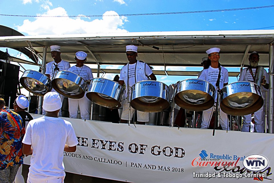 Trinidad and Tobago Carnival 2018. - Callaloo and Exodus - The Eyes of God