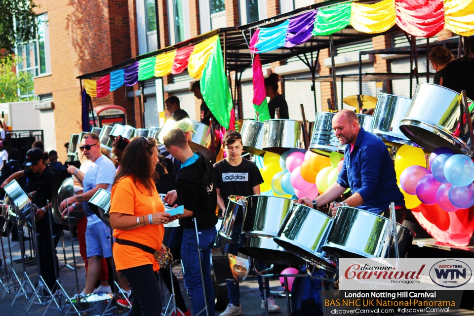 London's Notting Hill Carnival 2018 UK Panorama.