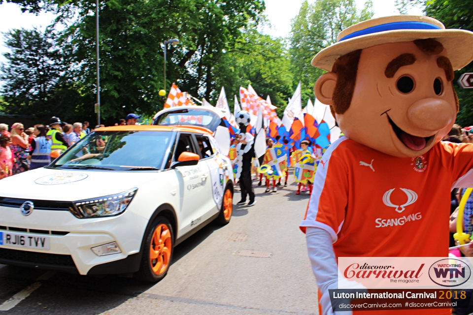 Luton International Carnival 2018 .