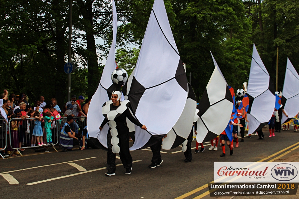 Luton International Carnival 2018 .