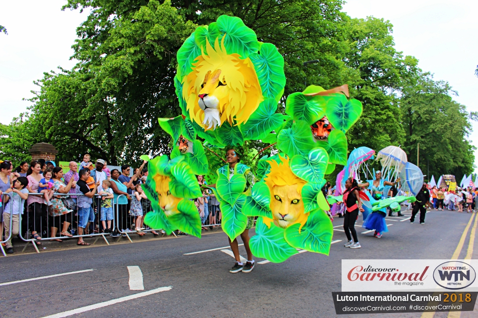 Luton International Carnival 2018 .