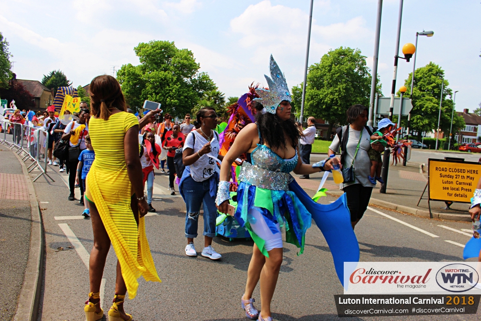 Luton International Carnival 2018 .