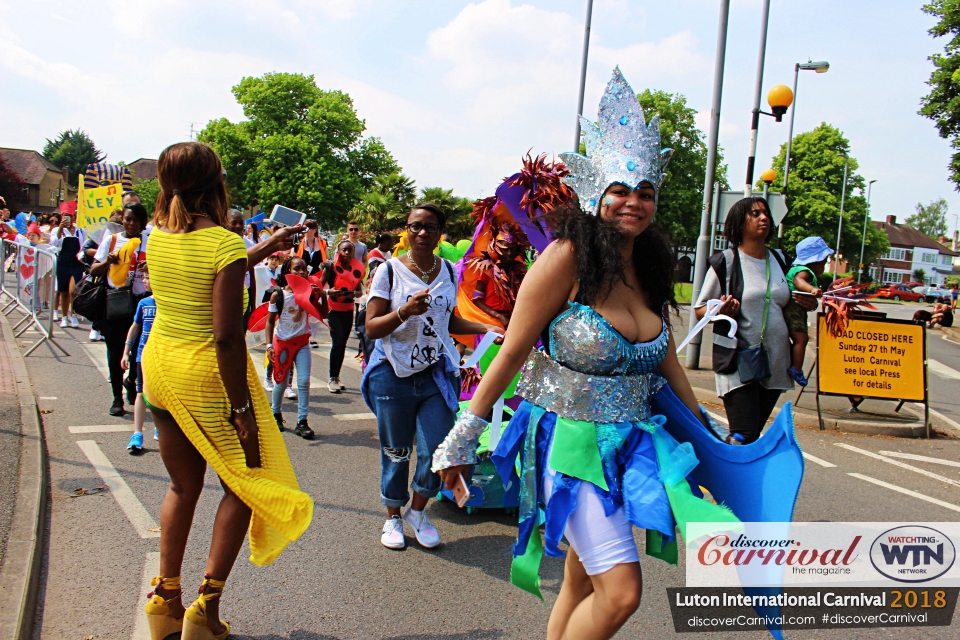 Luton International Carnival 2018 .