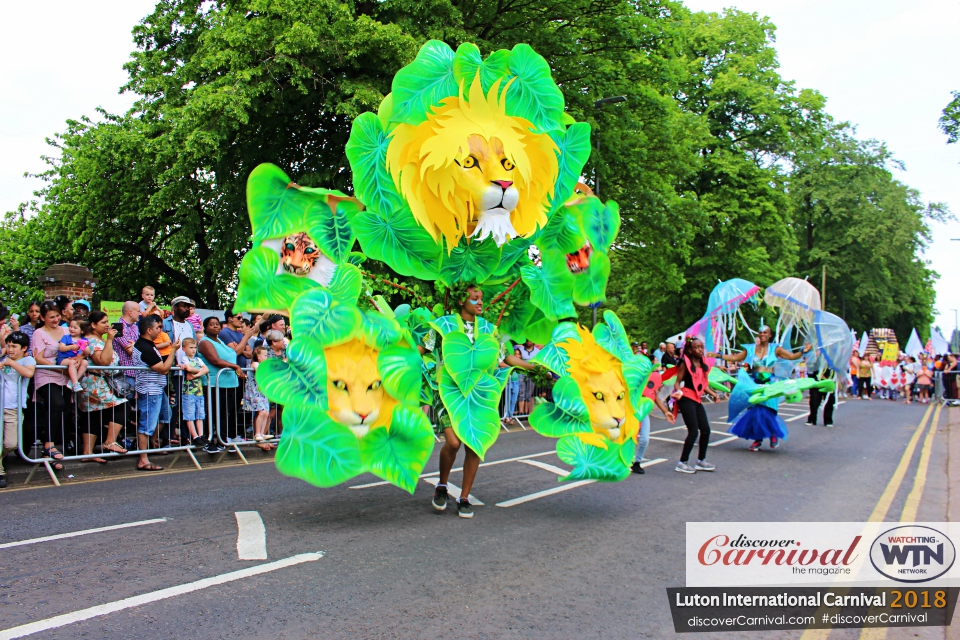 Luton International Carnival 2018 .