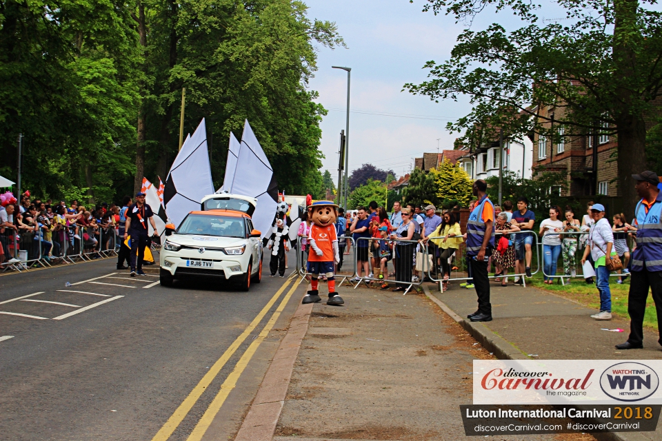 Luton International Carnival 2018 .