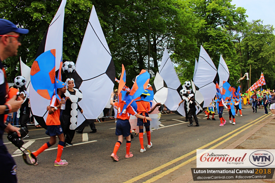 Luton International Carnival 2018 .