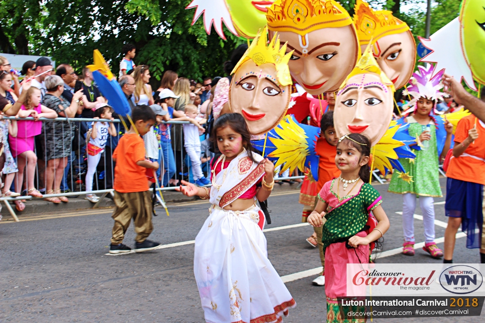 Luton International Carnival 2018 .