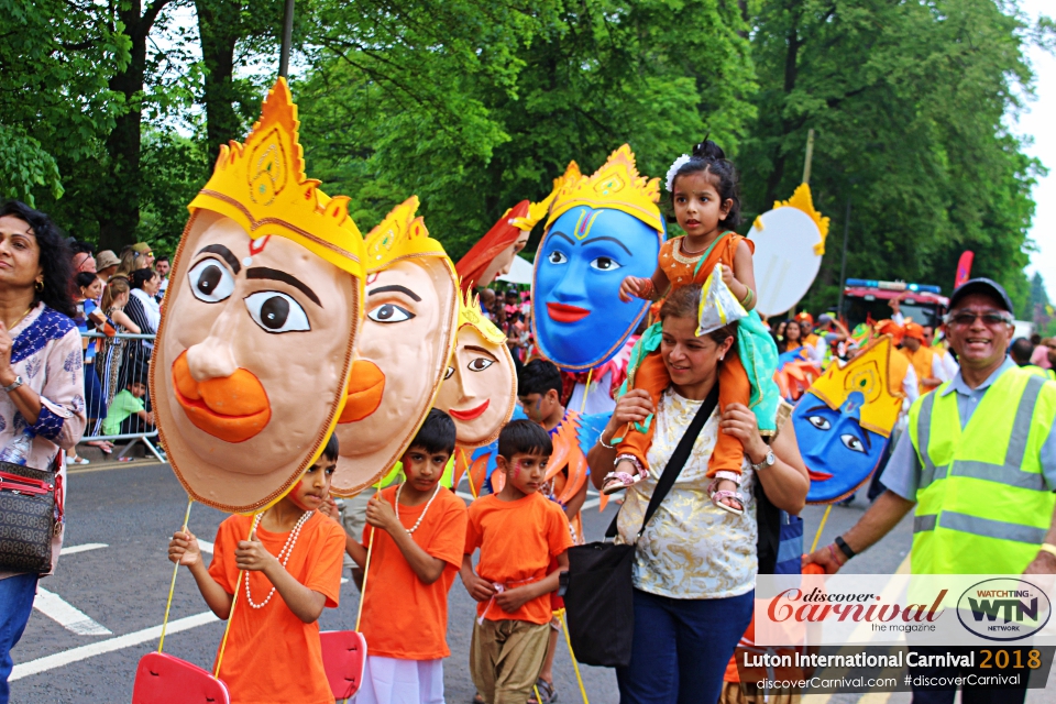 Luton International Carnival 2018 .