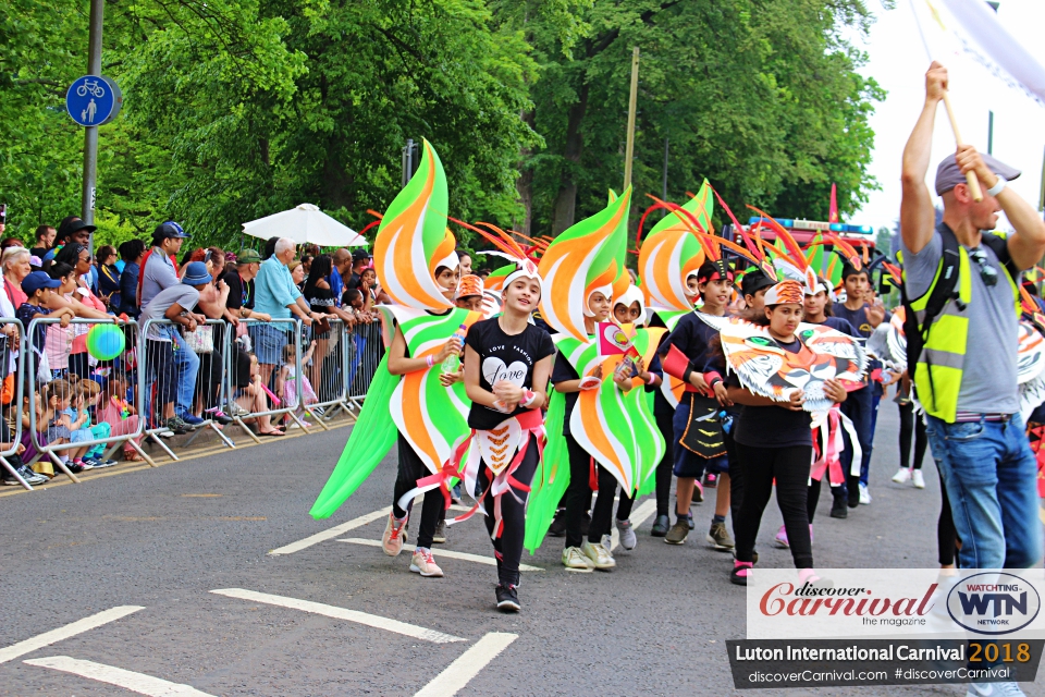 Luton International Carnival 2018 .