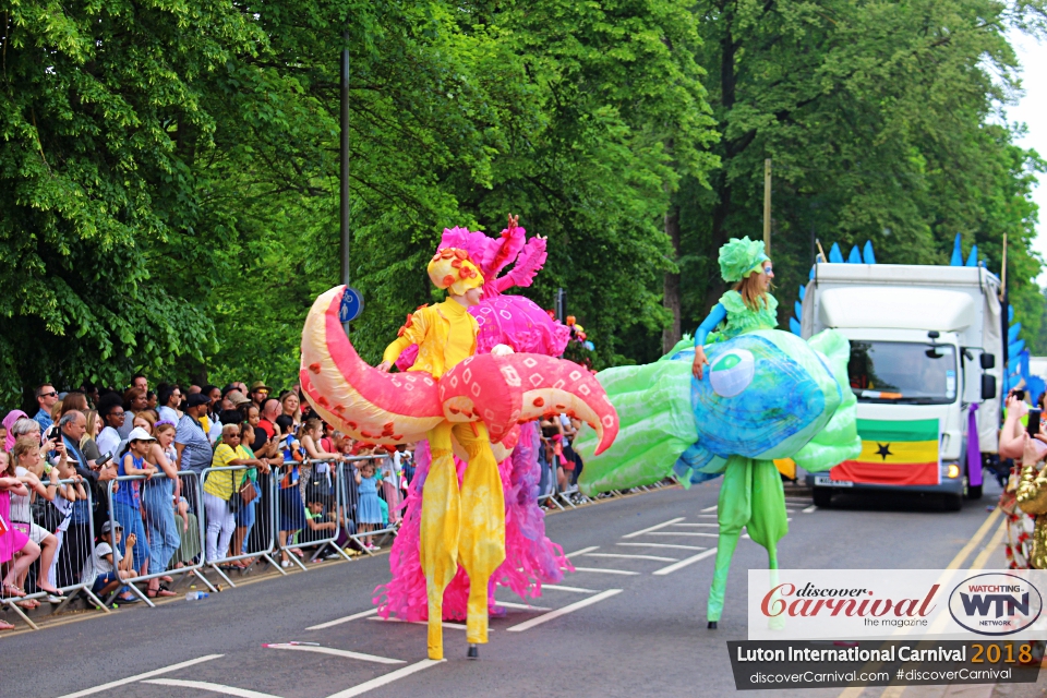 Luton International Carnival 2018 .