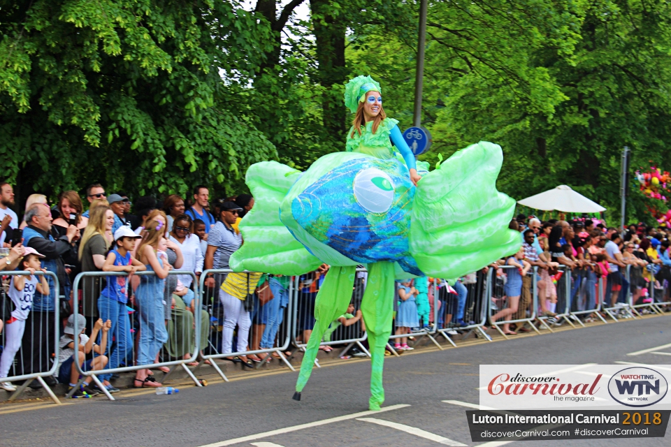 Luton International Carnival 2018 .