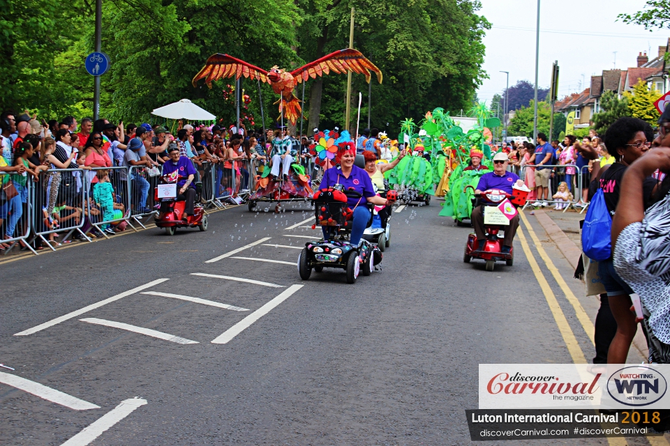 Luton International Carnival 2018 .