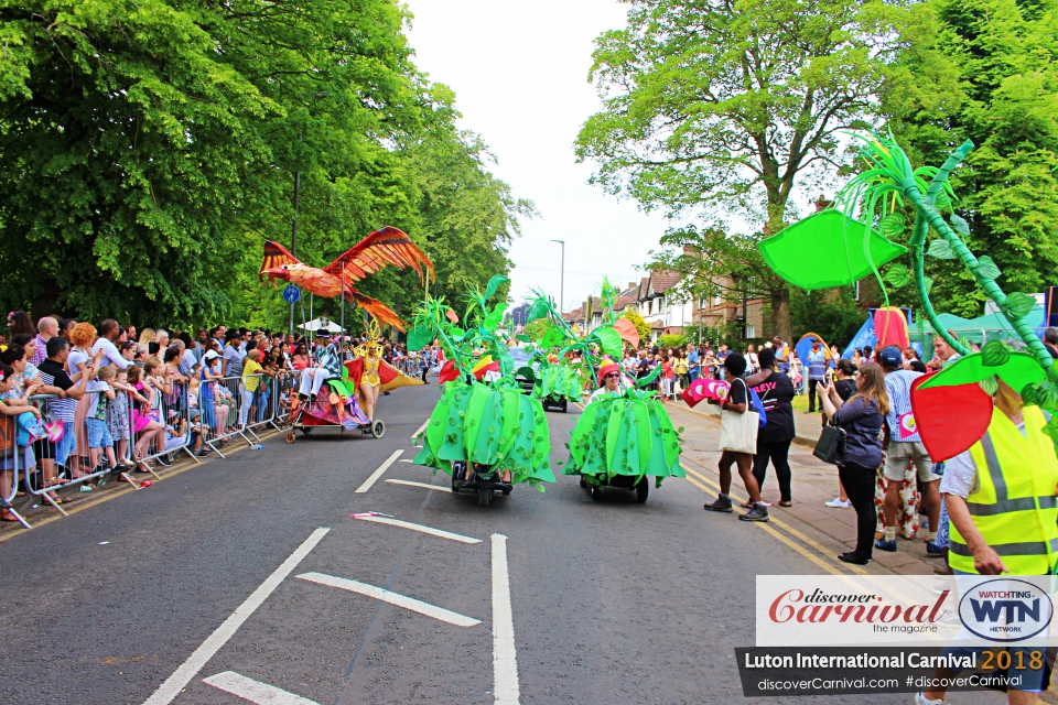 Luton International Carnival 2018 .