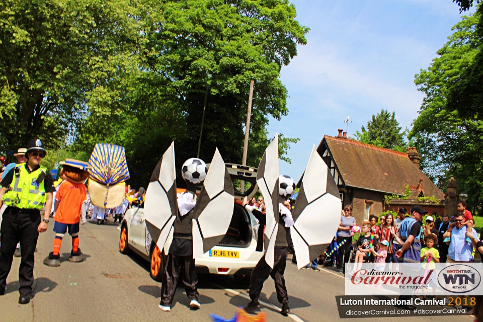 Luton International Carnival 2018 .