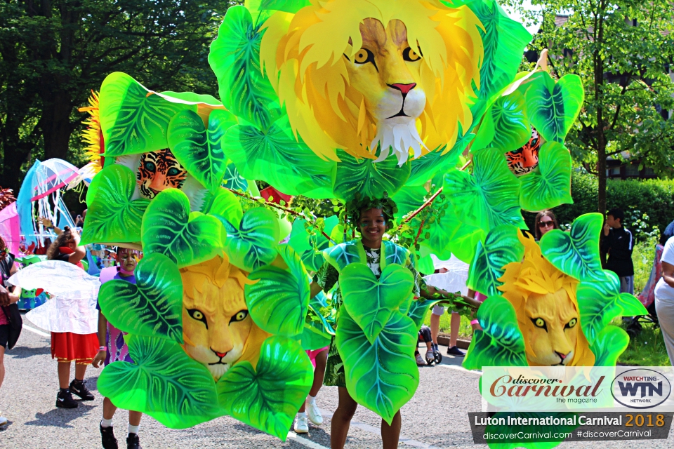 Luton International Carnival 2018 .