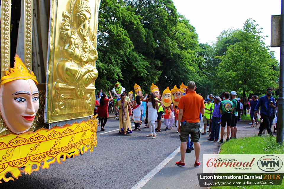 Luton International Carnival 2018 .