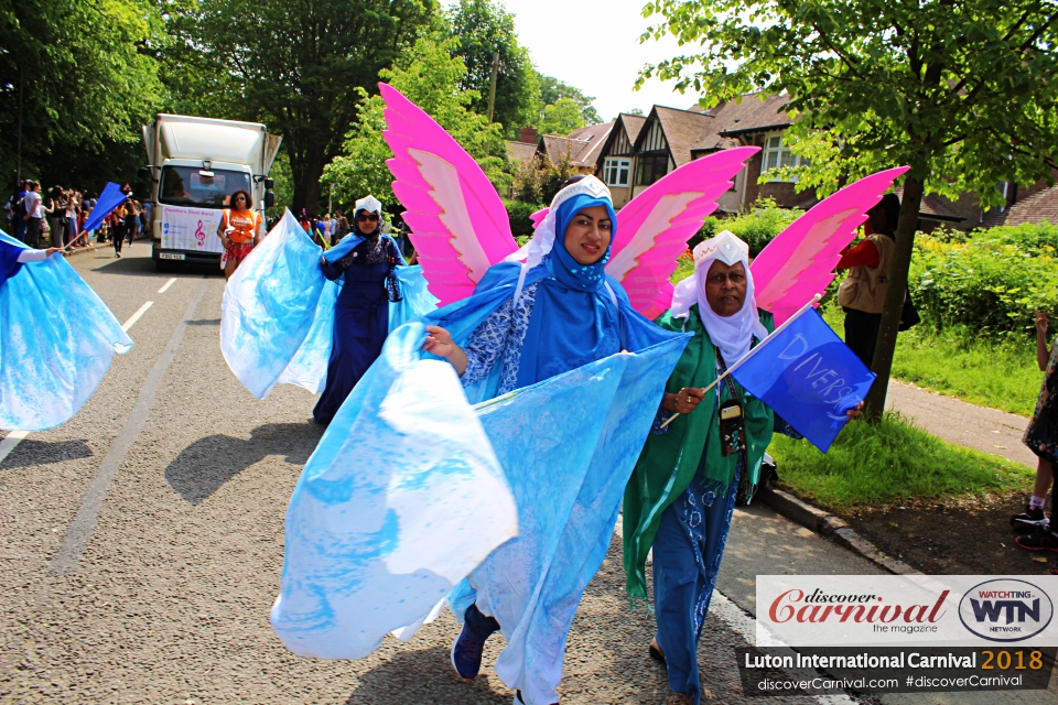 Luton International Carnival 2018 .