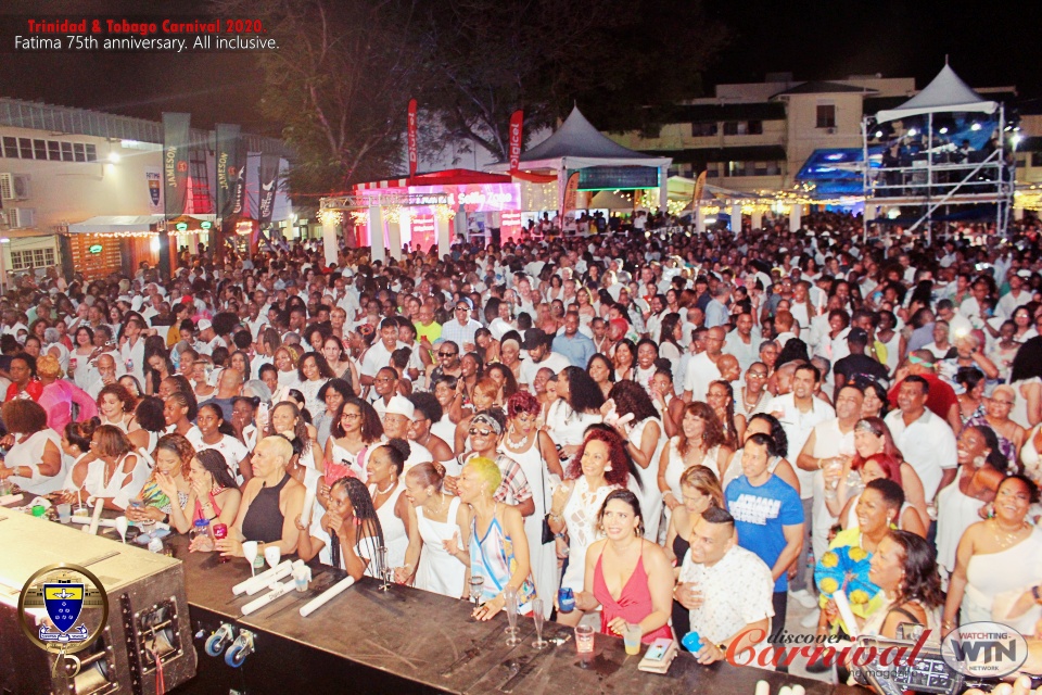 Trinidad and Tobago Carnival 2020. Fatima All-inclusive fete - 75th Anniversary