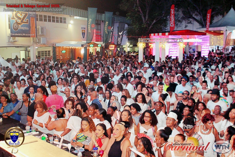 Trinidad and Tobago Carnival 2020. Fatima All-inclusive fete - 75th Anniversary