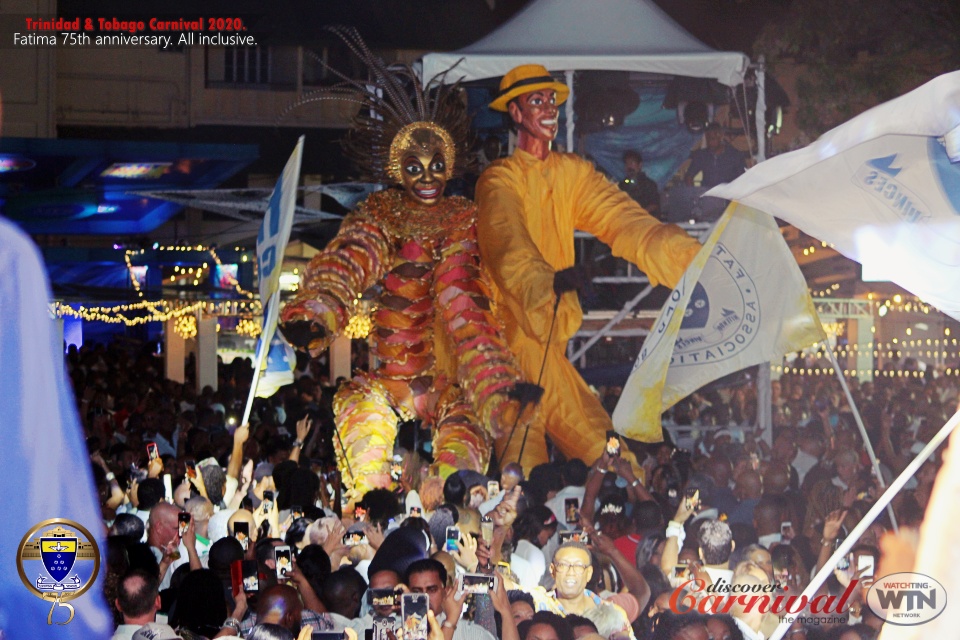 Trinidad and Tobago Carnival 2020. Fatima All-inclusive fete - 75th Anniversary