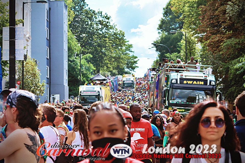 London's Notting Hill Carnival 2023.