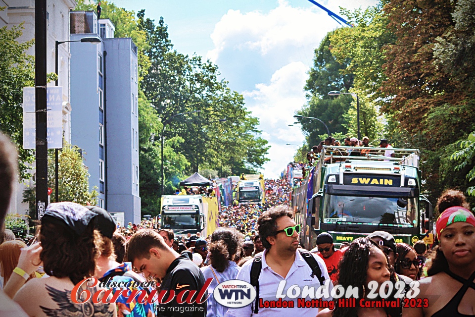 London's Notting Hill Carnival 2023.