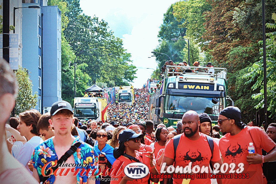 London's Notting Hill Carnival 2023.