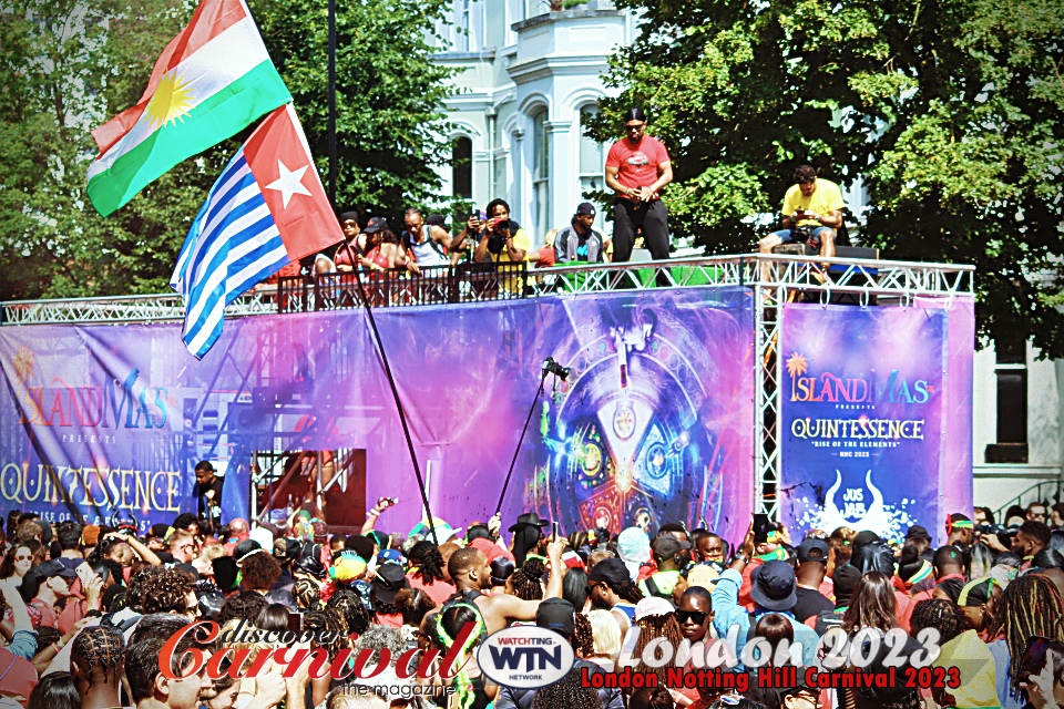 London's Notting Hill Carnival 2023.