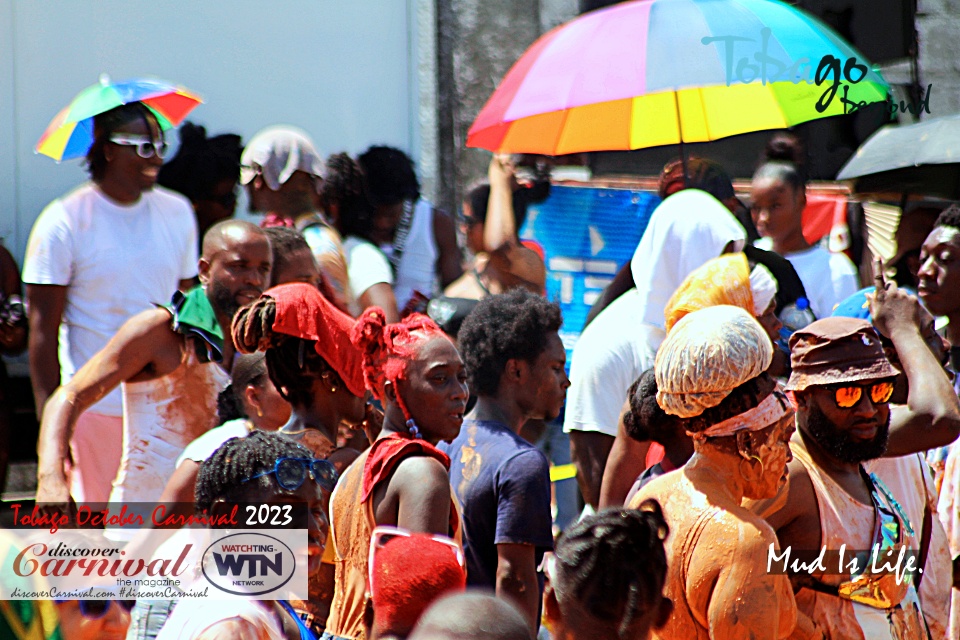 Tobago Carnival 2023 - Scarborough, Tobago.- MIL - Mud is Life.