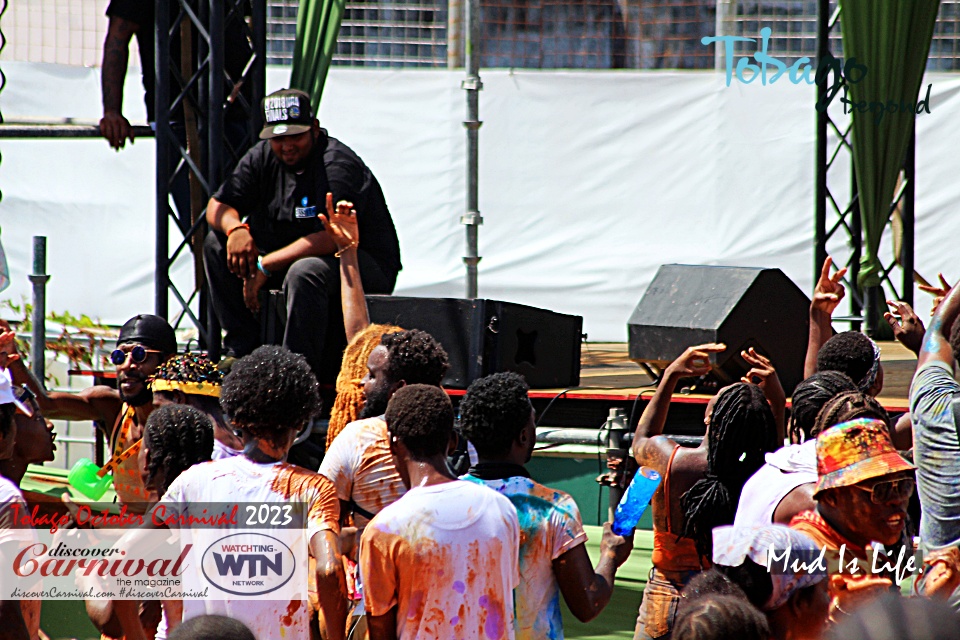 Tobago Carnival 2023 - Scarborough, Tobago.- MIL - Mud is Life.