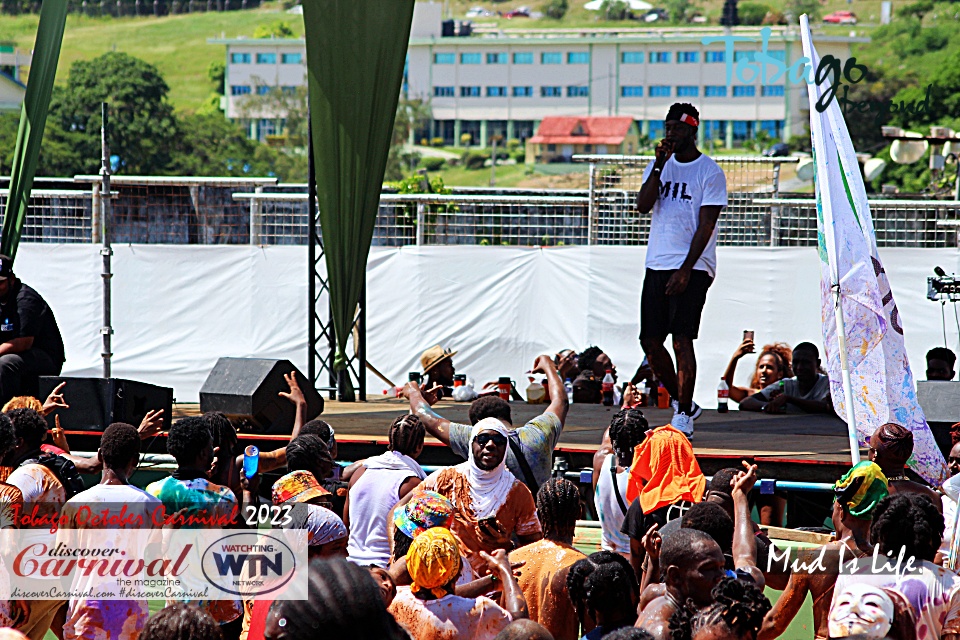 Tobago Carnival 2023 - Scarborough, Tobago.- MIL - Mud is Life.