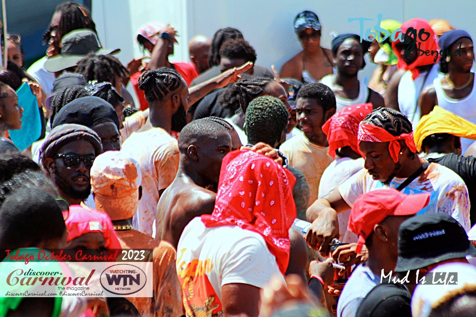 Tobago Carnival 2023 - Scarborough, Tobago.- MIL - Mud is Life.