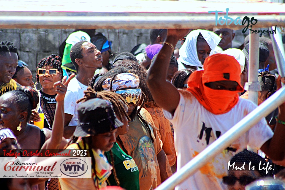 Tobago Carnival 2023 - Scarborough, Tobago.- MIL - Mud is Life.