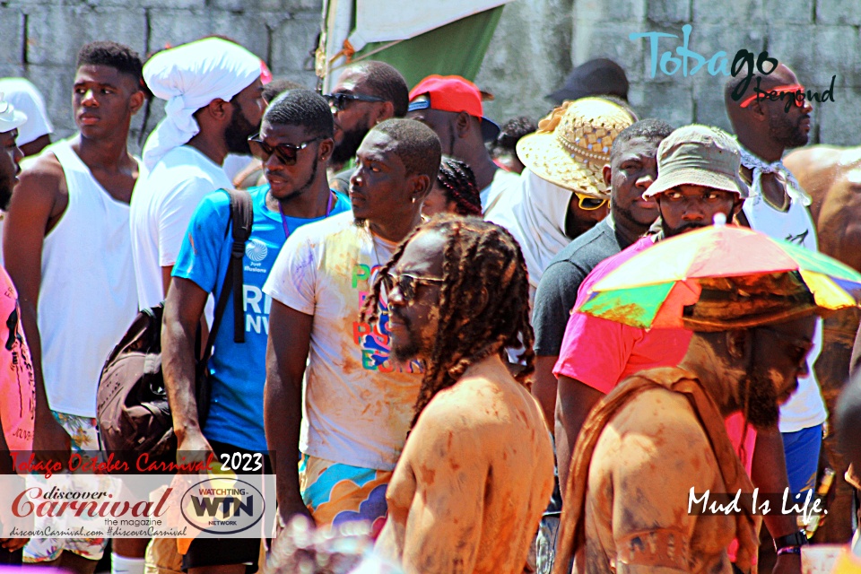 Tobago Carnival 2023 - Scarborough, Tobago.- MIL - Mud is Life.