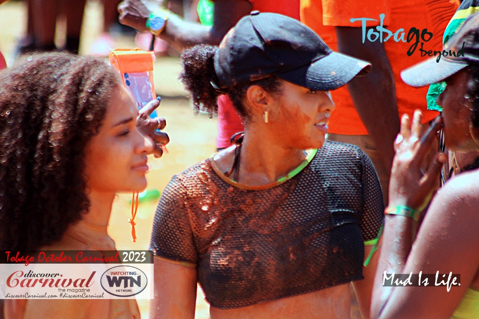 Tobago Carnival 2023 - Scarborough, Tobago.- MIL - Mud is Life.