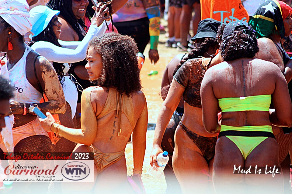 Tobago Carnival 2023 - Scarborough, Tobago.- MIL - Mud is Life.