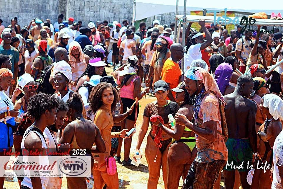 Tobago Carnival 2023 - Scarborough, Tobago.- MIL - Mud is Life.