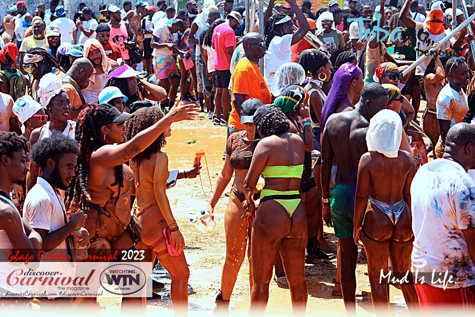 Tobago Carnival 2023 - Scarborough, Tobago.- MIL - Mud is Life.