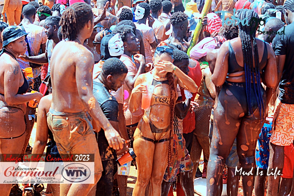 Tobago Carnival 2023 - Scarborough, Tobago.- MIL - Mud is Life.