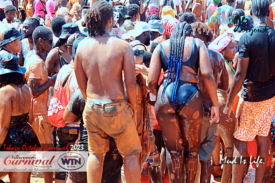 Tobago Carnival 2023 - Scarborough, Tobago.- MIL - Mud is Life.