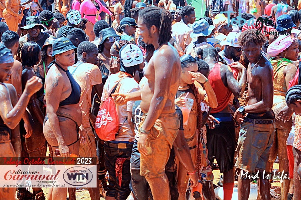 Tobago Carnival 2023 - Scarborough, Tobago.- MIL - Mud is Life.