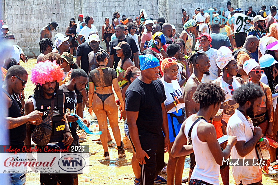 Tobago Carnival 2023 - Scarborough, Tobago.- MIL - Mud is Life.