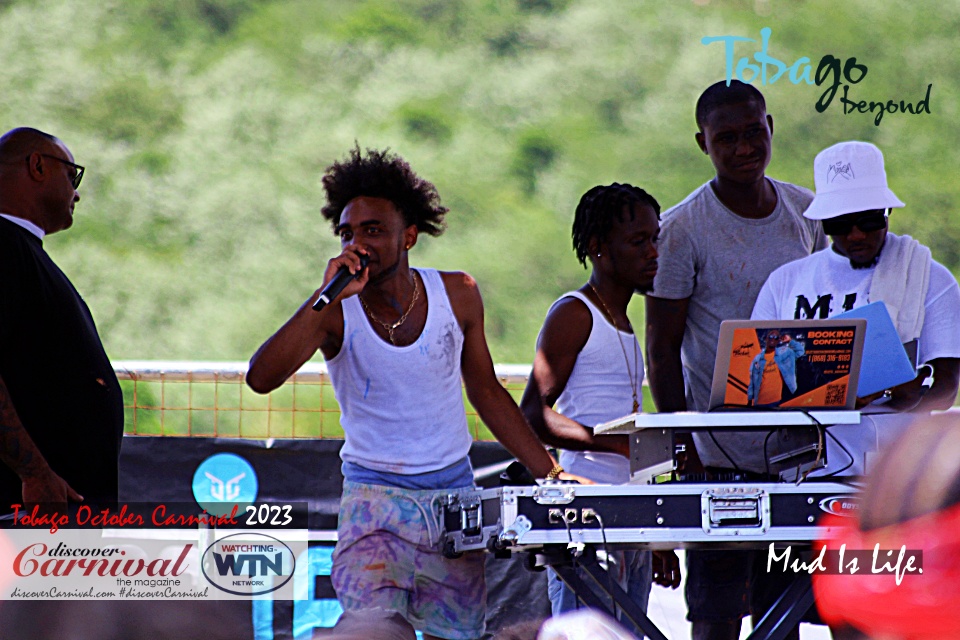 Tobago Carnival 2023 - Scarborough, Tobago.- MIL - Mud is Life.