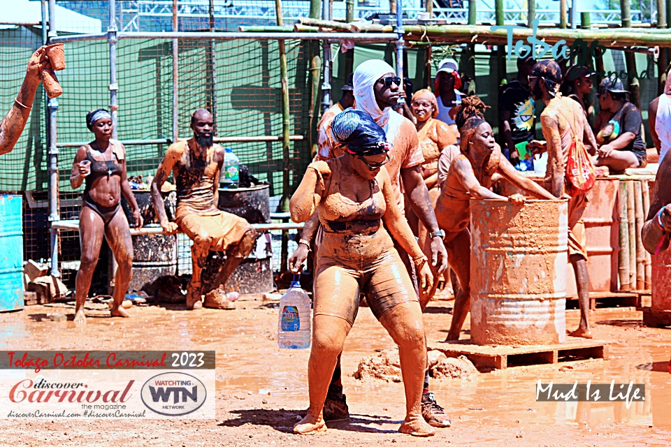 Tobago Carnival 2023 - Scarborough, Tobago.- MIL - Mud is Life.