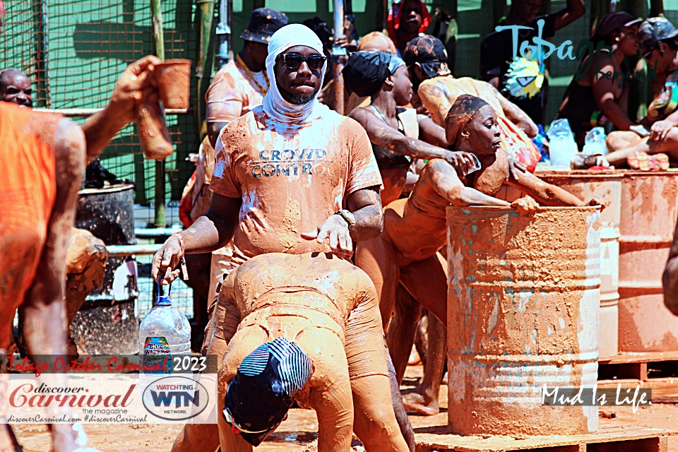 Tobago Carnival 2023 - Scarborough, Tobago.- MIL - Mud is Life.