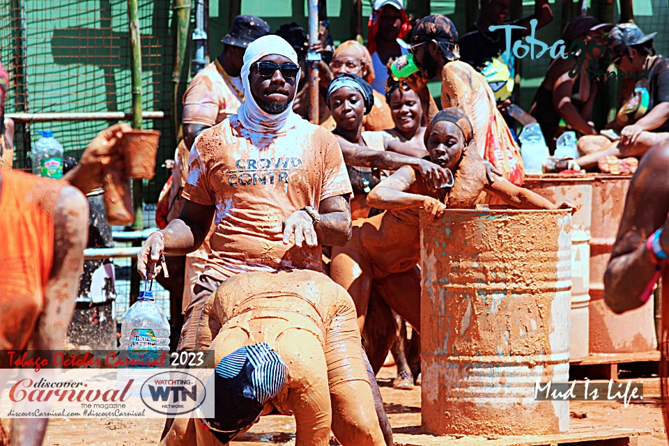 Tobago Carnival 2023 - Scarborough, Tobago.- MIL - Mud is Life.