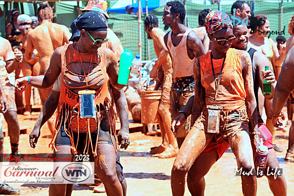 Tobago Carnival 2023 - Scarborough, Tobago.- MIL - Mud is Life.