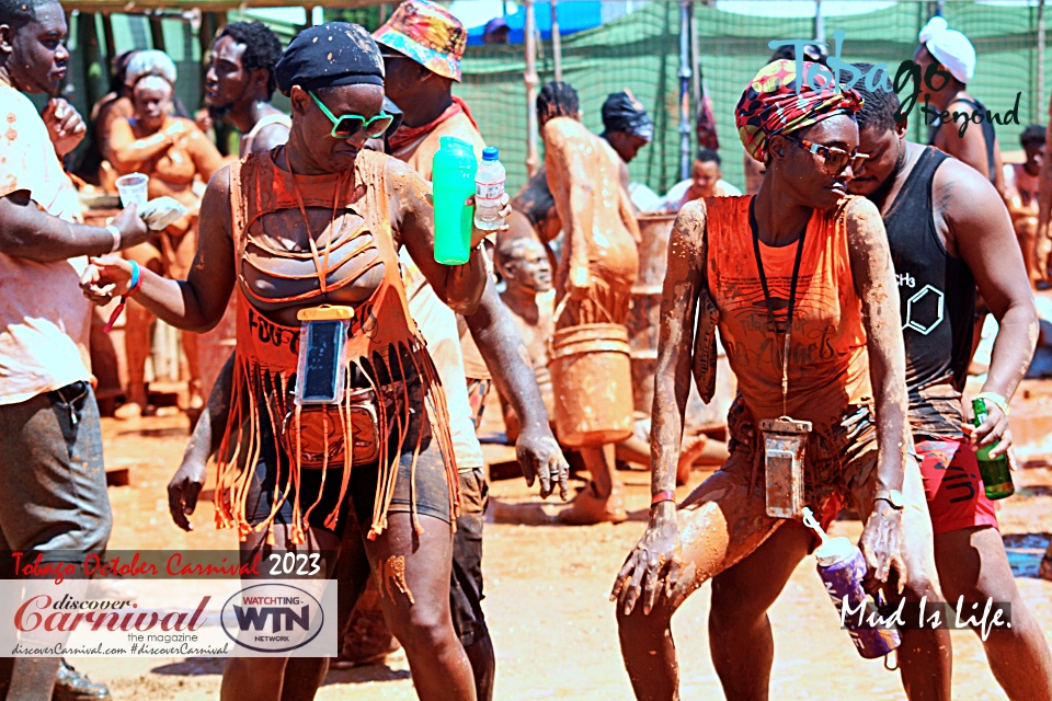 Tobago Carnival 2023 - Scarborough, Tobago.- MIL - Mud is Life.